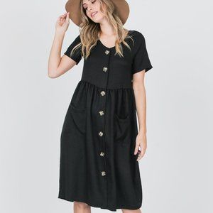 All Buttoned Up Dress